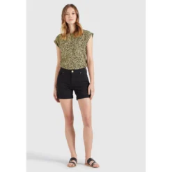 Khujo Shorts »khujo Hose RIVEN«, Im 5-Pocket-Stil Mit Gürtelschlaufen