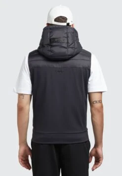 Khujo WEMO MATT - Weste - Schwarz -Khujo Store 9dde97b0b1c648379a10e59cf958381e