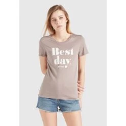 Khujo T-Shirt »khujo T-Shirt FRANCESCA BEST«, Mit Statement-Print Aus Weichem Jersey -Khujo Store 9f8a2b53b96dc6867948562622af3e8d