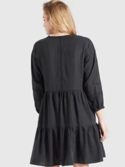 Khujo Damen Kleid - CREPES -Khujo Store Damen Kleid CREPES pdstandard 522685 0001 modelback 1