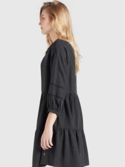 Khujo Damen Kleid - CREPES -Khujo Store Damen Kleid CREPES pdstandard 522685 0001 modelside 1