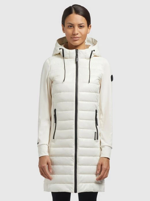 Khujo Damen Mantel - RUTH SHINY 1 Khujo Damen Mantel - RUTH SHINY