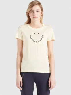 Khujo Damen T-Shirt - FRANCESCA SMILE