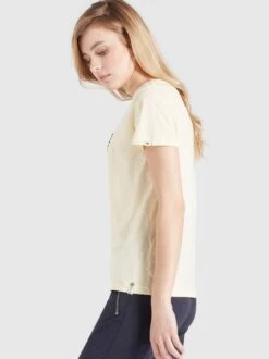 Khujo Damen T-Shirt - FRANCESCA SMILE -Khujo Store Damen T Shirt FRANCESCA SMILE pdstandard 522766 0003 modelside 1