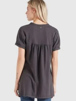 Khujo Damen T-Shirt - SILJE 12 Khujo Damen T-Shirt - SILJE -Khujo Store Damen T Shirt SILJE pdstandard 528442 0002 modelback 1