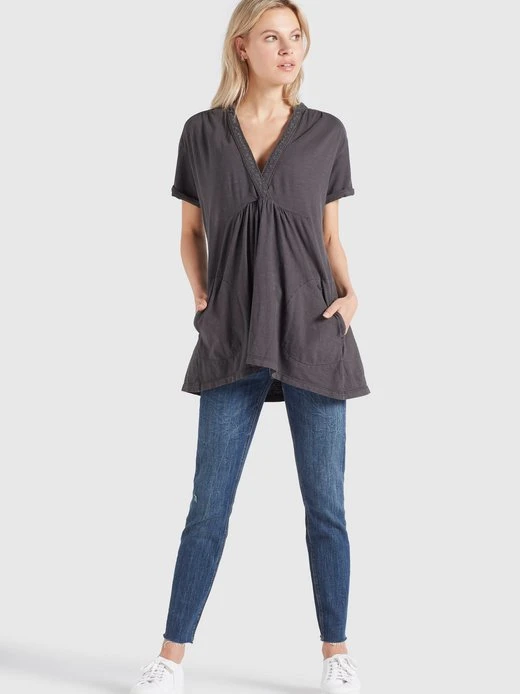 Khujo Damen T-Shirt - SILJE 2 Khujo Damen T-Shirt - SILJE – Bild 2