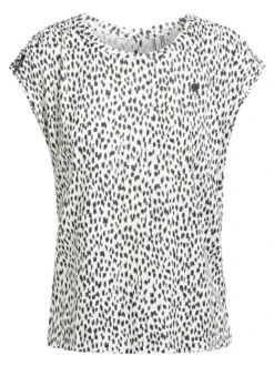 Khujo Damen T-Shirt - TALAJA2 GEPARD AOP -Khujo Store Damen T Shirt TALAJA2 GEPARD AOP pdstandard bust 624974 0001 bustfront 1