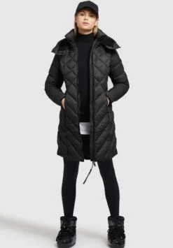 Khujo ANETH - Wintermantel - Schwarz -Khujo Store a12e8a4c0edc4722bc140ab3baf88763
