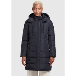 Khujo Steppmantel »CUPS«, Mit Kapuze Und Hochschließenden Kragen