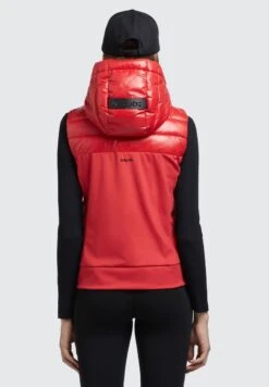 Khujo FABIA SHINY - Weste - Rot -Khujo Store abaa5fd4d4b949cc89f8c350b6ce724a