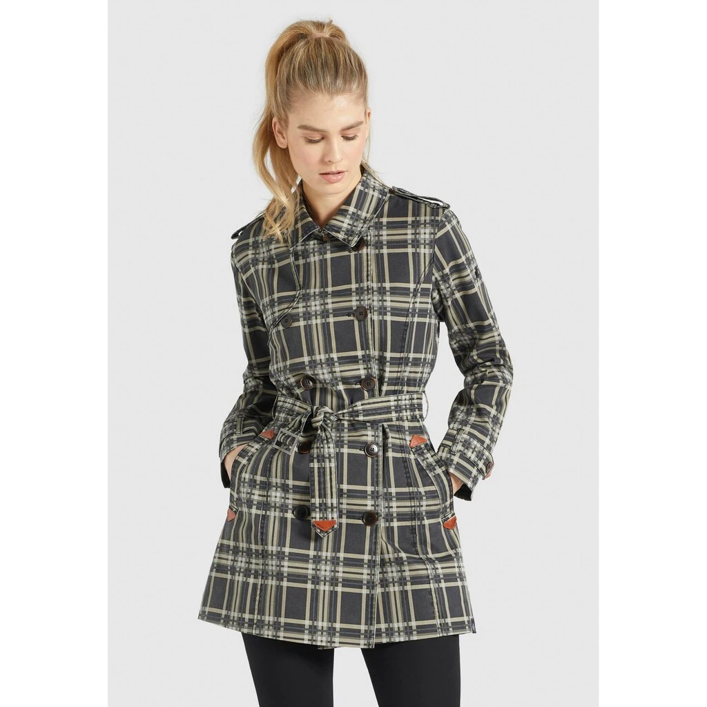 Khujo Trenchcoat »khujo Mantel AMELE2«, Mit Leichtem Innenfutter 5 Khujo Trenchcoat »khujo Mantel AMELE2«, Mit Leichtem Innenfutter – Bild 5