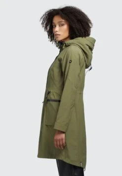 Khujo LEVANE - Regenjacke / Wasserabweisende Jacke - Olivgrün -Khujo Store be955a40a1c04662b99ee800e3c4301c