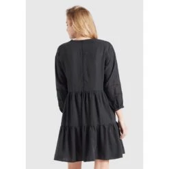 Khujo Blusenkleid »khujo Kleid CREPES«, Im Boho-Look Mit Lochstickerei -Khujo Store c24091a37910ff5a86ed0bb020c04d65