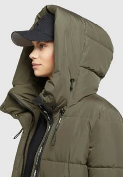 Khujo SOULANI2 - Wintermantel - Khaki Grün -Khujo Store c684facb7c084758838f00abae947f44