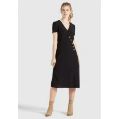 Khujo Blusenkleid »khujo Kleid PORGY«, Aus Leichter Viskose Mit Unterrock