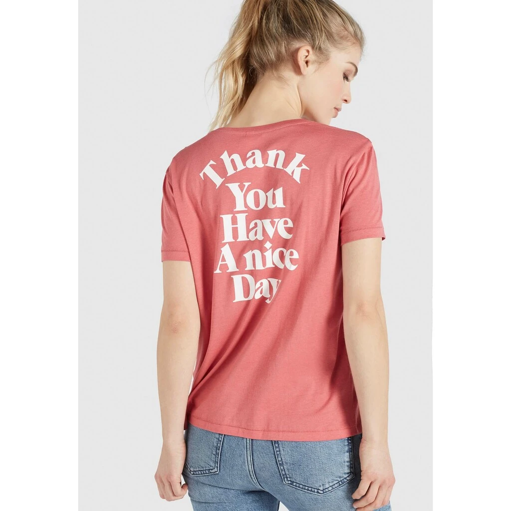 Khujo T-Shirt »khujo T-Shirt BANANI THANK YOU«, Im Loose Fit Mit Statement-Print 6 Khujo T-Shirt »khujo T-Shirt BANANI THANK YOU«, Im Loose Fit Mit Statement-Print – Bild 6