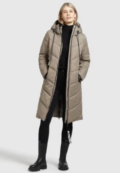 Khujo ARIBAY3 STRUCTURED - Wintermantel - Taupe -Khujo Store c8a6c9a84d35457b9c67db89375ba9cc