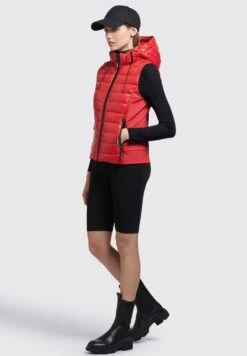 Khujo FABIA SHINY - Weste - Rot -Khujo Store c8ca6ad25044456384c462f9276baf72