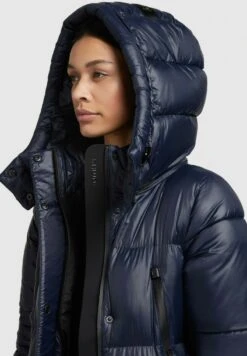 Khujo MELONA SHINY - Wintermantel - Dunkelblau -Khujo Store cef630df63c94cd6b65eca8edb8f1011
