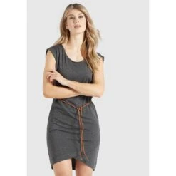 Khujo Jerseykleid »khujo Kleid CAJSA«, Im Slim Fit Aus Jersey Mit Abnehmbarem Gürtel -Khujo Store cf0c1db8657a3dff10198d4f79f57fad
