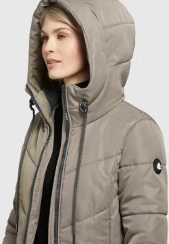 Khujo ARIBAY3 STRUCTURED - Wintermantel - Taupe -Khujo Store d05f3202ecc74be39bbf97ac7e325e73