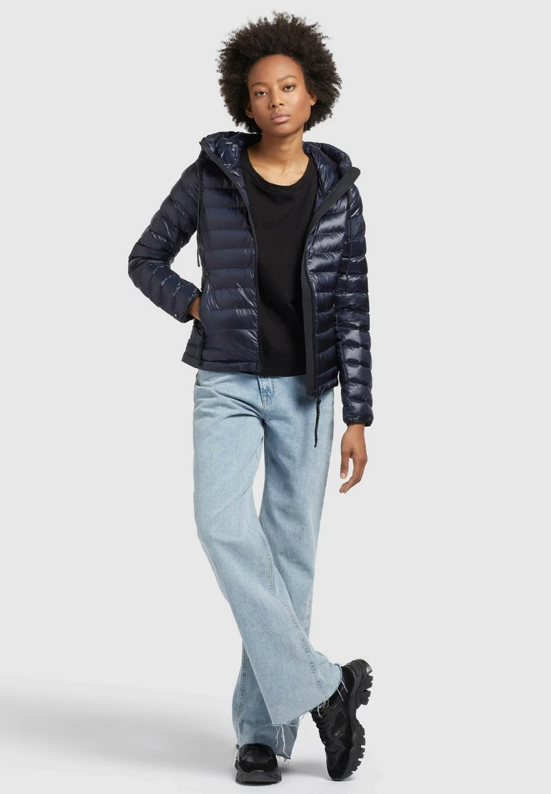 Khujo LOVINA4 SHINY - Winterjacke - Dunkelblau 2 Khujo LOVINA4 SHINY - Winterjacke - Dunkelblau – Bild 2