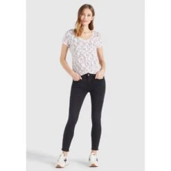 Khujo T-Shirt »khujo T-Shirt ATHINA UNICORN«, Mit Einhorn-Print