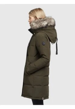 Khujo CLOREN - Wintermantel - Dunkelgrün -Khujo Store e3f76664d3e948c8af1f1871ba0c5bcf