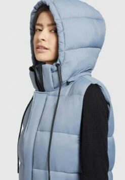 Khujo EDEN MATT - Weste - Hellblau -Khujo Store e43490da395249f89fc93de98b43997c