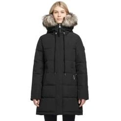 Khujo Steppmantel »CLOREN«, Mit Kuscheligen Fellimitat An Der Kapuze