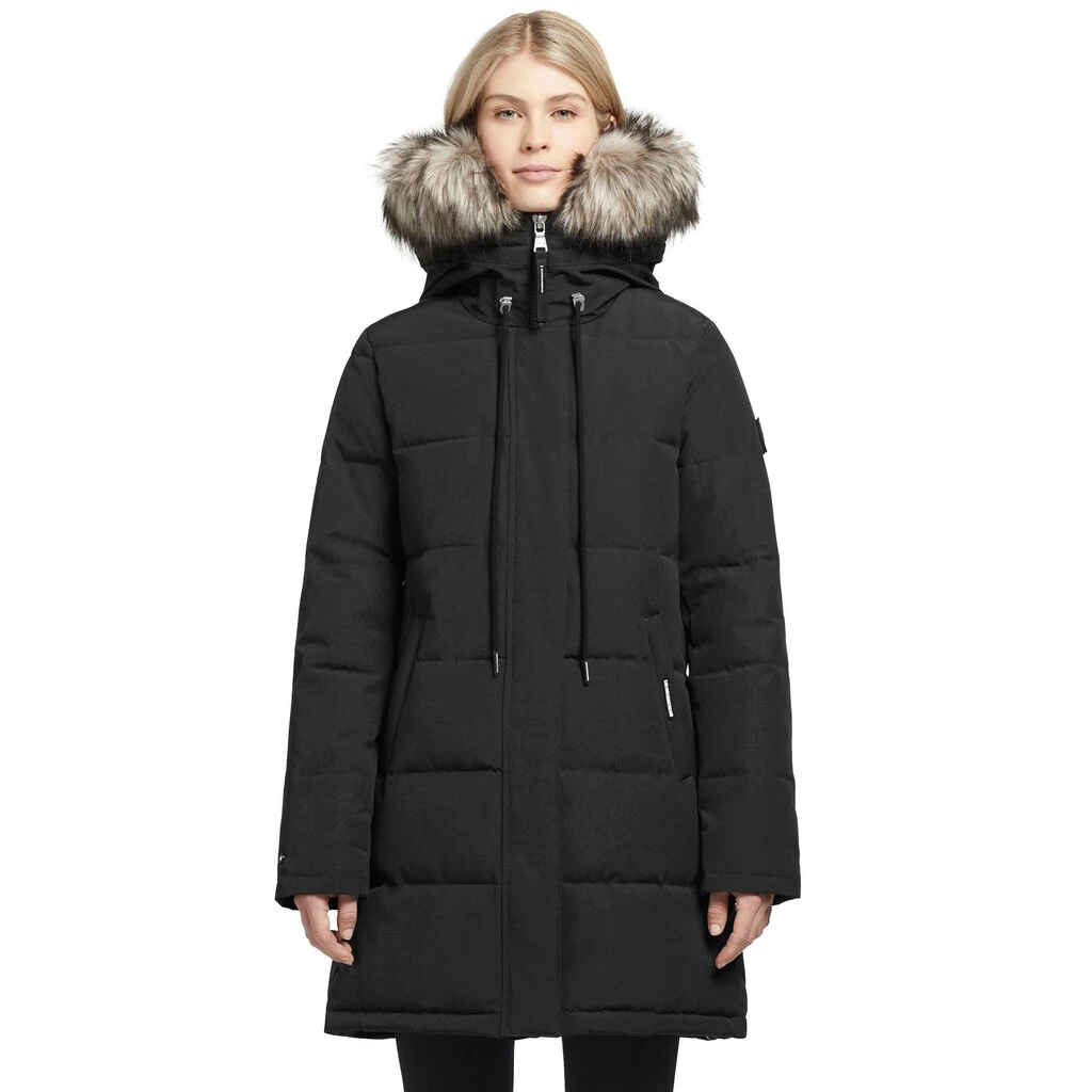 Khujo Steppmantel »CLOREN«, Mit Kuscheligen Fellimitat An Der Kapuze 1 Khujo Steppmantel »CLOREN«, Mit Kuscheligen Fellimitat An Der Kapuze