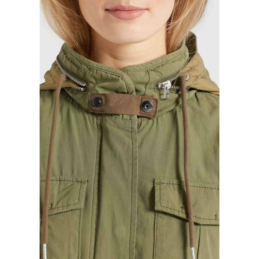 Khujo Military-Jacke »khujo Jacke PAOLA2«, (1 St.), Mit Kapuze, Mit Im Kragen Verstaubarer Kapuze 6 Khujo Military-Jacke »khujo Jacke PAOLA2«, (1 St.), Mit Kapuze, Mit Im Kragen Verstaubarer Kapuze – Bild 6