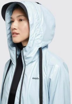 Khujo SOMIA - Regenjacke / Wasserabweisende Jacke - Hellblau -Khujo Store e773ce1939ae4754ad97a5207dc7008c