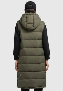 Khujo TOURIN MATT - Weste - Khaki Grün -Khujo Store ed5ee0fee0034598ac5525fa7f6c888c