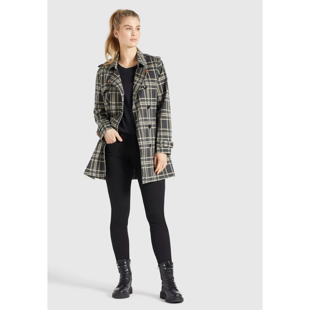 Khujo Trenchcoat »khujo Mantel AMELE2«, Mit Leichtem Innenfutter 1 Khujo Trenchcoat »khujo Mantel AMELE2«, Mit Leichtem Innenfutter